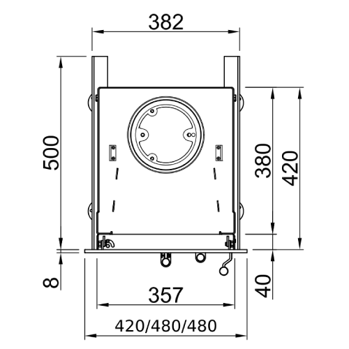 Kachelofeneinsatz Spartherm Renova Cs-42 | 6,5 kW