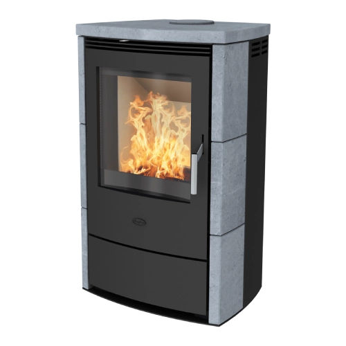 Kaminofen Fireplace Meltemi 8 kW Speckstein