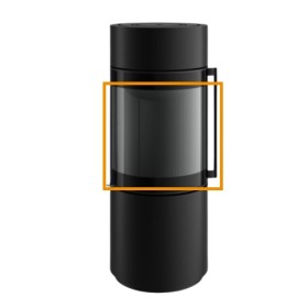 Kaminzubehör Spartherm - eboris 1300 Schwarz(Schamotte Komplettsatz) für Passo XS serie