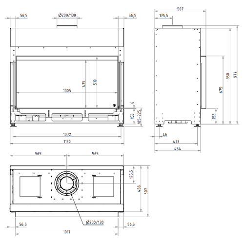 Gaskamin Schmid Lina G 10051