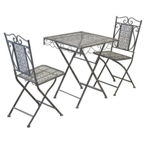 Gartenmöbel Lesli Living Bistroset quadratisch Viva la Vida