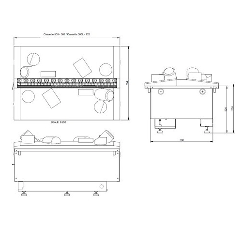 Elektrokamineinsatz Dimplex Cassette 500 Retail