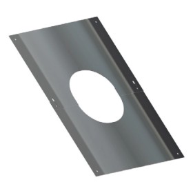 Edelstahlschornstein - Deckenblende 0°-30° - doppelwandig - Reuter DW-Systeme