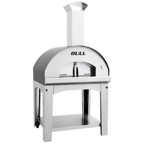 Pizzaofen Bull BBQ Holz XL Standgerät 80x60cm