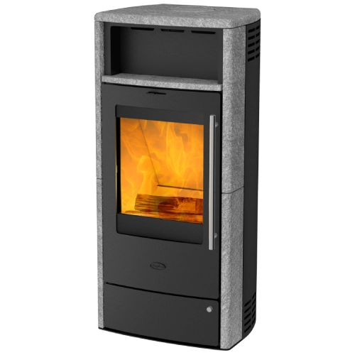 Kaminofen Fireplace Torino 6 kW Speckstein