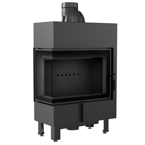 Kamineinsatz Kratki Lucy 12 Slim 8 kW Eckkamin