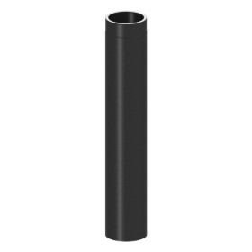 Ofenrohr - Längenelement 1000 mm - schwarz - doppelwandig - Jeremias Iso-Line