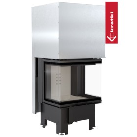 Kamineinsatz Kratki NBC 600/400 9 kW Schiebetür