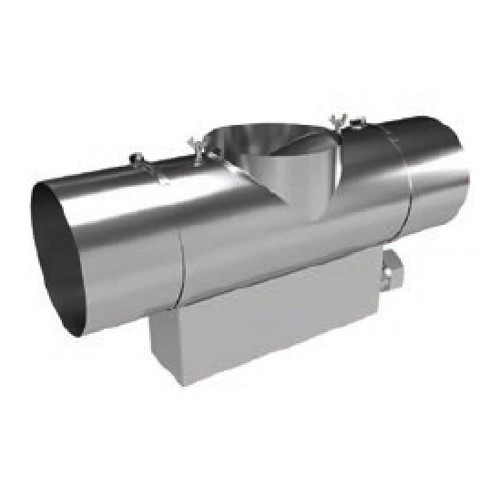 T-Stück mit Aschebox Baulänge 250 mm für Feinstaubabscheider - Kutzner & Weber T-Stück mit Aschebox Baulänge 250 mm für Feinstaubabscheider - Kutzner & Weber