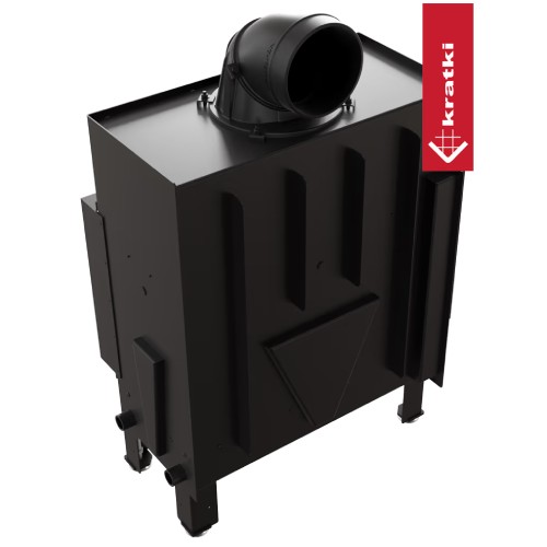 Kamineinsatz Kratki Floki M 10 kW Eckkamin