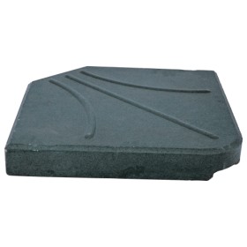 Gartenmöbelzubehör Lesli Living - Betonplatte Viereckig für Ampelschirm