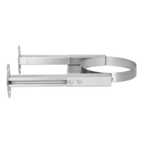 Edelstahlschornstein - Wandhalter 250 bis 360 mm Design Plus für Jeremias DW-FU