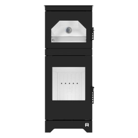 Kaminofen Hitze Lynx O 6,5 kW mit Backfach