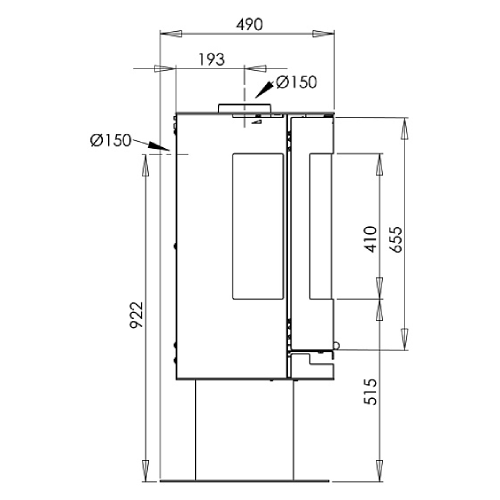 Kaminofen Aduro 9.3 | 6 kW