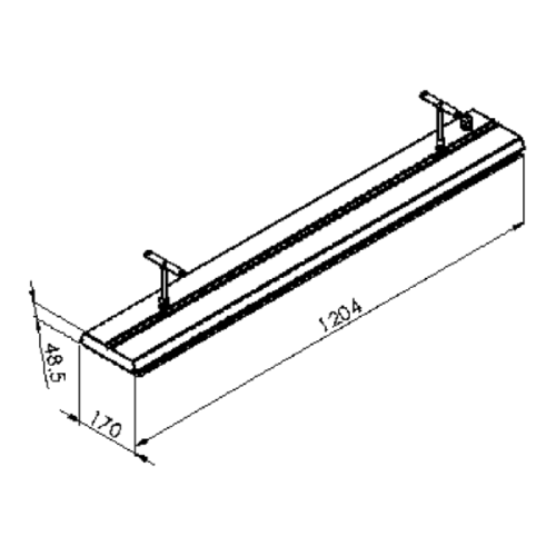 Heizstrahler Heatstrip Elegance 2400 W