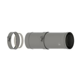 LAS-Schornstein - Längen-Ausgleichselement 275-390 mm Ø150/100 mm - DRU LAS ES-I 150/100