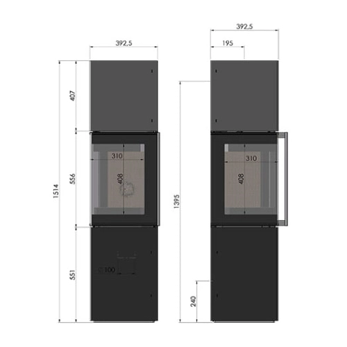 Kaminofen Morsoe 4340 | 4,7 kW