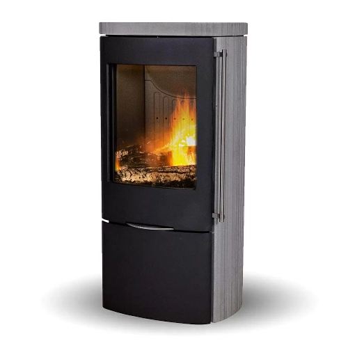 Kaminofen Jydepejsen Senza Grey Wood 5 kW