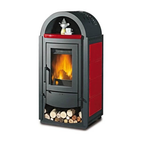 Kaminofen La Nordica Svezia New BII 10,6 kW mit Warmhaltefach