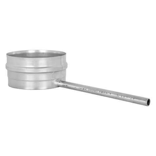 Edelstahlschornstein - Kondensatschale mit Ablaufrohr 250 mm - einwandig - Jeremias EW-FU Edelstahlschornstein - Kondensatschale mit Ablaufrohr 250 mm - einwandig - Jeremias EW-FU