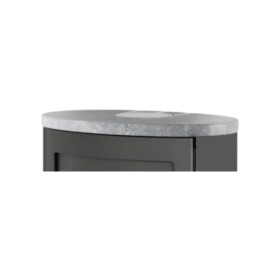 Kaminzubehör Lotus - Speckstein Abdeckplatte für Jubilee 35