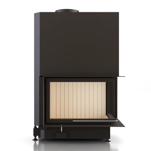 Kamineinsatz Brunner Eck 45/67/44 | 11 kW links/rechts Schiebetür