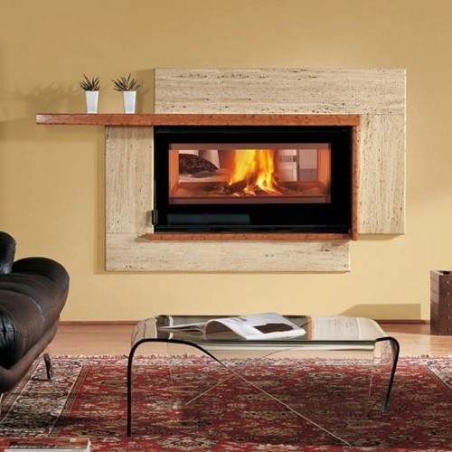 Kamineinsatz La Nordica Focolare 100 Bifacciale 11 kW
