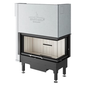 Kamineinsatz Spartherm Varia AS-2Rh 7 kW Eckkamin Schiebetür