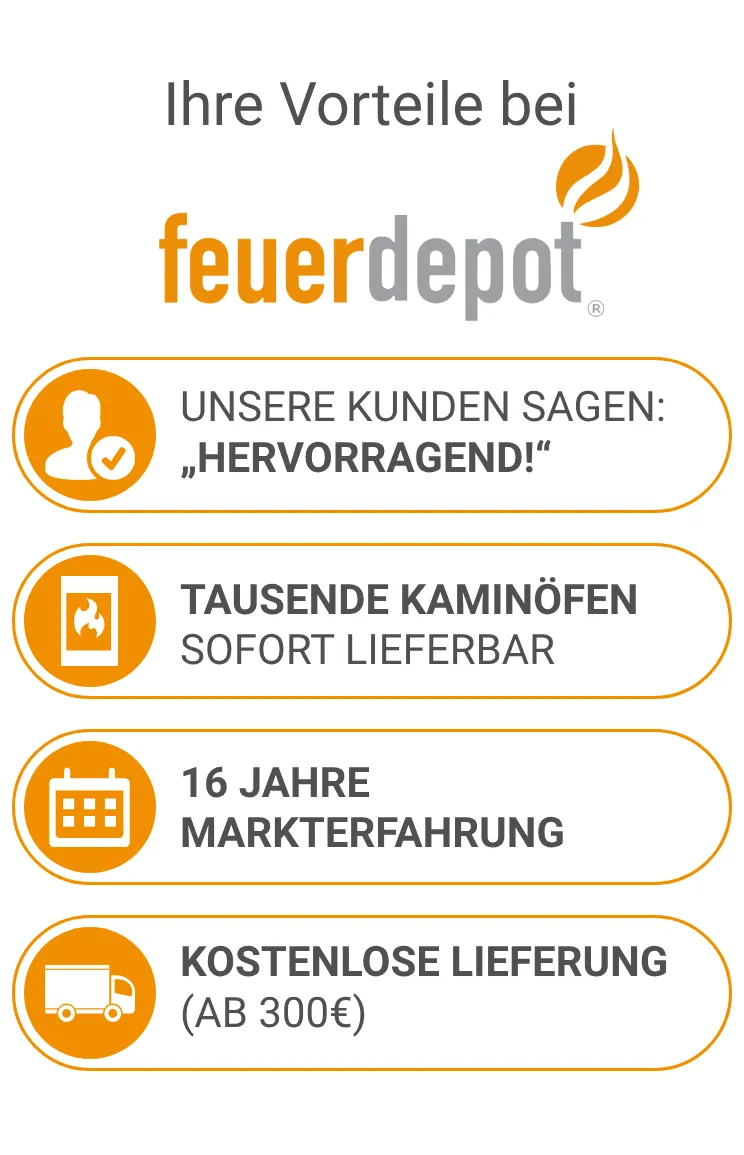 Vorteile bei Feuerdepot