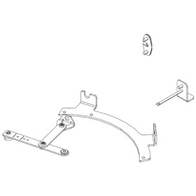 Kaminzubehör Austroflamm - Montageset InsertControl für KE S3 2.0