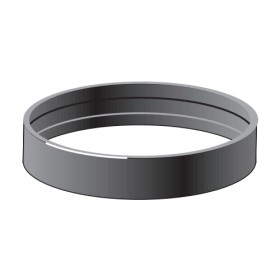 Edelstahlschornstein - Klemmbanddichtung EPDM bis 120 °C (außenliegend) - Raab EW-FU