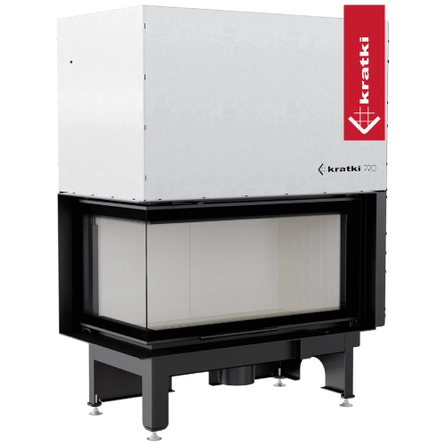 Kamineinsatz Kratki Nadia 14 | 14 kW Eckkamin