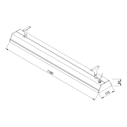 Heizstrahler Heatstrip Max 3600 W