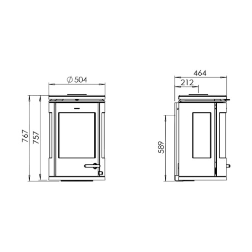 Kaminofen Morsoe 7970 | 7,3 kW