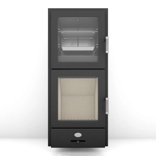 Kamineinsatz Max Blank KE 1 Sinnergie mit Backfach 7,5 kW Frontkamin Kamineinsatz Max Blank KE 1 Sinnergie mit Backfach 7,5 kW Frontkamin