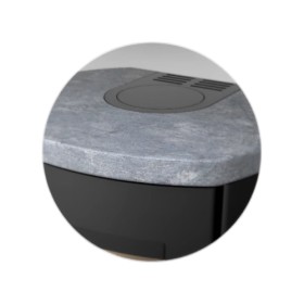 Kaminzubehör Lotus - Abdeckplatte für Prio