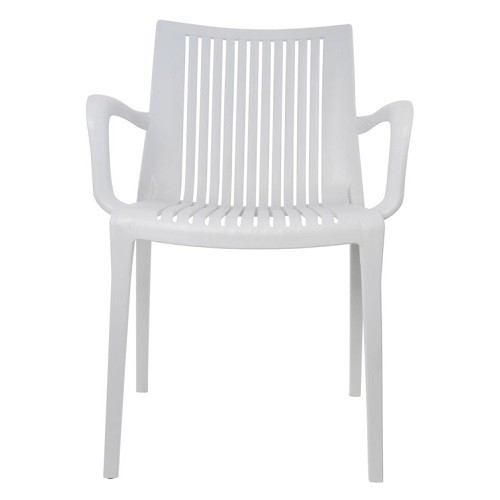 Gartenmöbel Lesli Living Stapelstühle Stretto weiß (4 Stück)