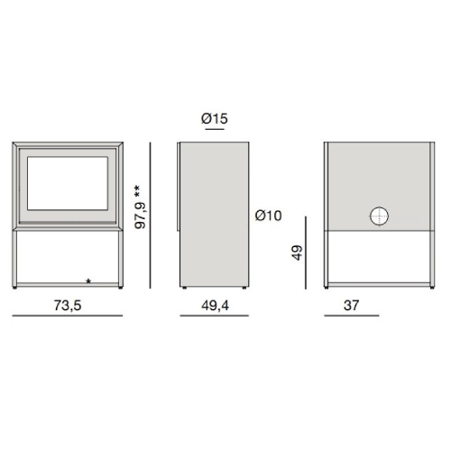 Kaminofen MCZ STEEL Case 70 | 8,8 kW