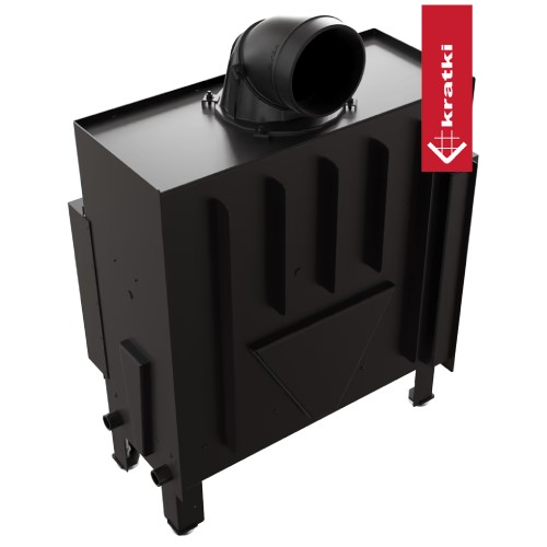 Kamineinsatz Kratki Floki L 12 kW Eckkamin