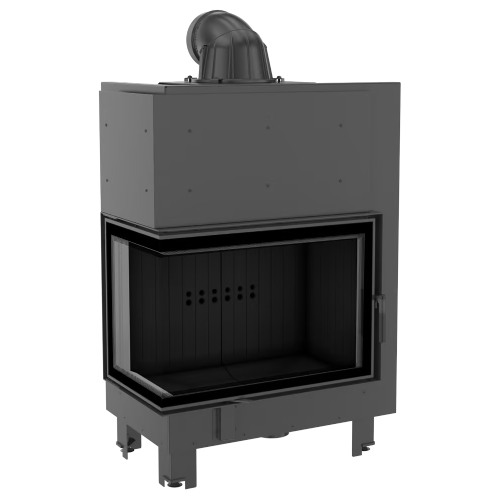 Kamineinsatz Kratki MBA 17 kW Eckkamin