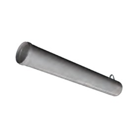 Edelstahlschornstein - Längenelement 1080 mm mit Ablassschlaufe - einwandig - eka complex E