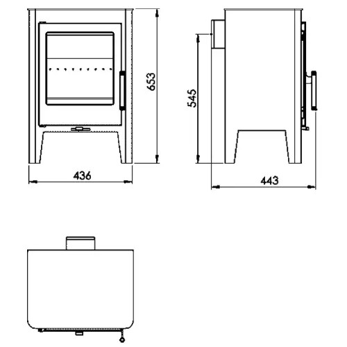 Kaminofen Panadero Jazz 5,9 kW