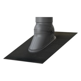 LAS-Schornstein - Dachdurchführung 15°-60°, Bleifrei, Ø150 mm - DRU LAS ES-I 150/100