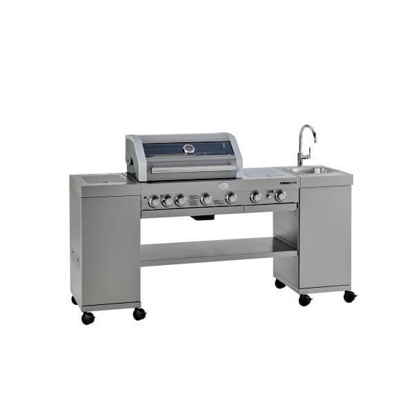 Gasgrill Rösle BBQ-Kitchen Videro G4-SK Edelstahl Gasgrill Rösle BBQ-Kitchen Videro G4-SK Edelstahl