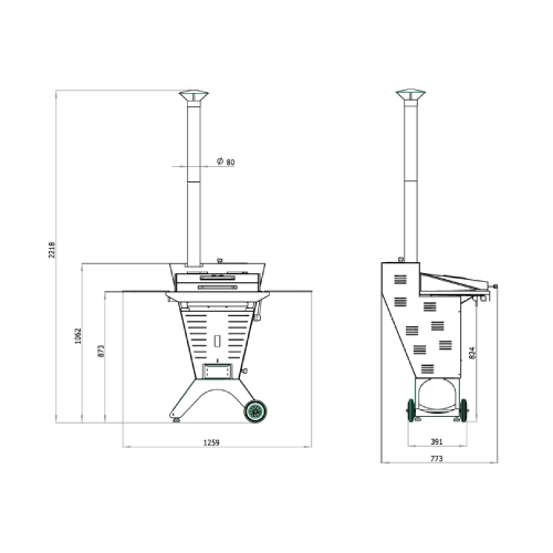 Pelletgrill Wamsler Basic