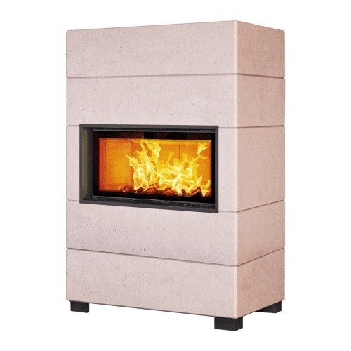 Kaminbausatz Austroflamm TONY75, Designkamin 10kW Drehtür