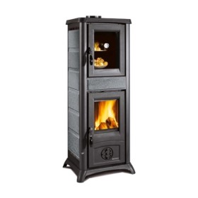 Kaminofen La Nordica Gemma Forno 5.0 - Petra 7,3 kW mit Backfach