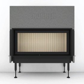 Kamineinsatz Brunner BKH 5.0 Flach 42-98 | 11 kW Schiebetür 