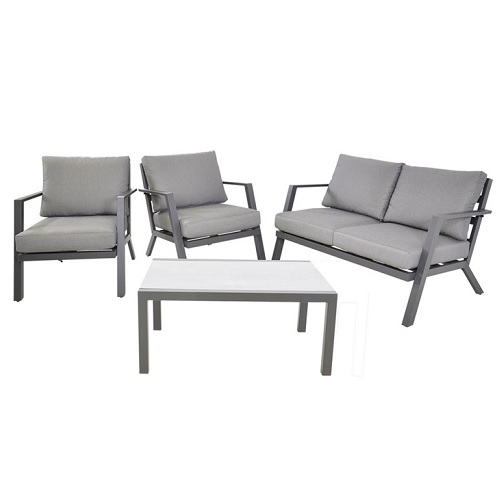 Gartenmöbel Lesli Living Lounge-Set Marah