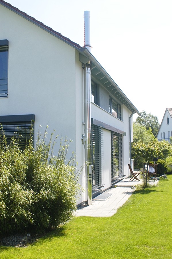 Dachdurchführung 26-35°  für Edelstahl Schornstein dw doppelwandig  DN 150 
